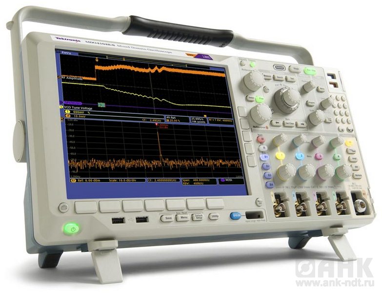 Осциллограф смешанных сигналов с анализатором спектра MDO4104B-6